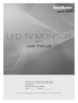 Samsung SYNCMASTER T27B750ND User manual