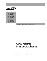 Samsung CL-29T21FQ User manual