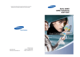 Samsung SGH S307 User manual