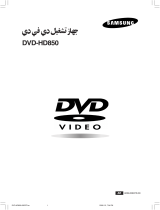 Samsung DVD-HD850 User manual