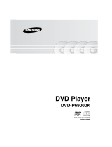 Samsung DVDP69000K User manual