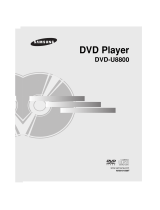 Samsung DVD-U8800 User manual
