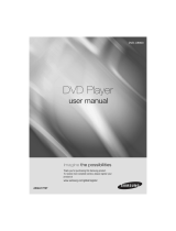Samsung DVD-U8900 User manual