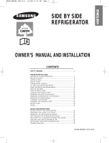 Samsung RS21JLMR User manual