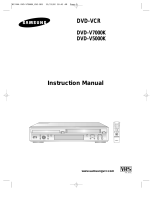Samsung DVD-V5000K User manual