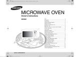 Samsung MW83Z-E User manual