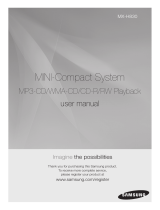Samsung MX-H830 User manual