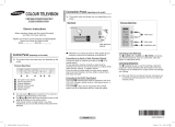 Samsung CS21B501HU User manual