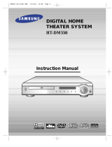 Samsung HT-D550 User manual