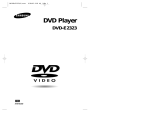 Samsung DVD-E2323 User manual