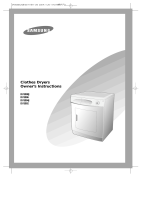 Samsung DV5008J User manual