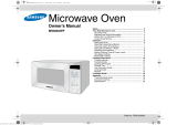 Samsung MW840WF/ZAM User manual