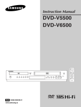 Samsung DVD-V5500 User manual