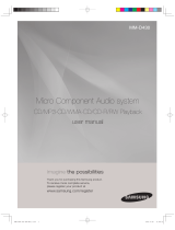 Samsung MM-D430 User manual