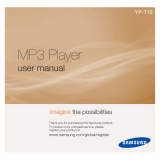 Samsung YP-T10JQG/XAA User manual
