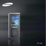 Samsung YP-Z5QS/XAC User manual