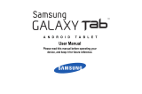 Samsung GT-P1000M/M16 User manual