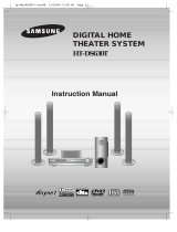 Samsung HT-DS630T User manual