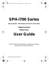Samsung SPH-I700 User manual