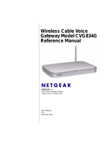 Netgear CVG834G Owner's manual