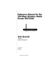 Netgear WGT634U Owner's manual
