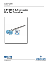 Rosemount X-STREAM XS O2 Combustion Flue Gas Transmitter-Rev 2.2 Owner's manual