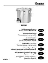 Bartscher 100085 Operating instructions