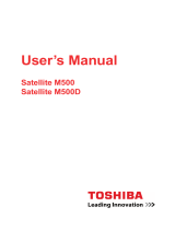 Toshiba M500 (PSMK2C-00N006) User guide