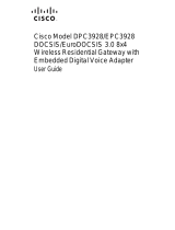 Cisco EPC3928S Owner's manual