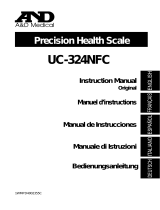 AND UC-324 NFC User manual