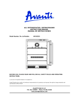 Avanti AR5102SS User manual