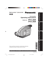 Panasonic PV-L354 User manual