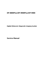 Mindray DP9900 User manual