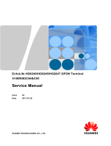 Huawei HG8245A Owner's manual
