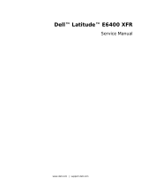 Dell Latitude E6400 XFR User manual