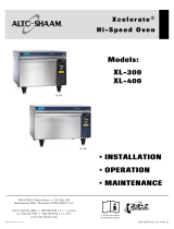 Alto-Shaam xcelerate XL-400 Installation, Operation And Maintenance Instructions