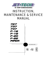 Jet Tech F-20 User manual