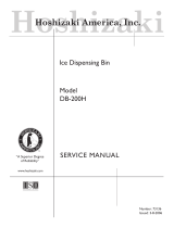 Hoshizaki DB-200H User manual