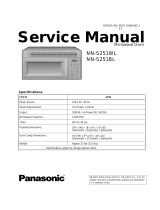 Panasonic NN-S251BL Owner's manual