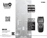 Innova 3160d Owner's manual