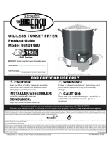 Char-Broil The Big Easy Oil-less Turkey Fryer Owner's manual