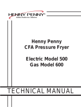 Henny Penny 600 User manual