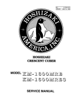 Hoshizaki American, Inc. KM-1600MRE3 User manual