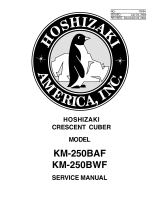 Hoshizaki American, Inc. KM-250BAF User manual