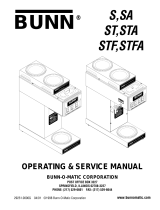 Bunn-O-Matic STA User manual