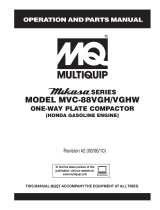 MQ MultiquipMVC88VGH-VGHW