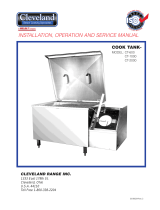 Cleveland Range CT-600 User manual