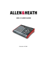 ALLEN & HEATH ZED-10 User manual