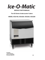 Ice-O-Matic ICEU220 User manual