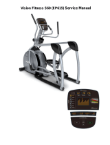 Vision Fitness S60 User manual